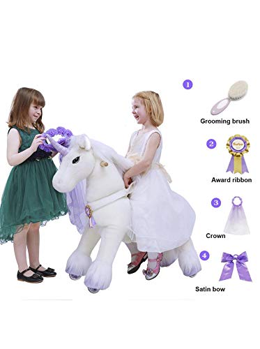 Girls Gift Unicorn Ride On Toy 
