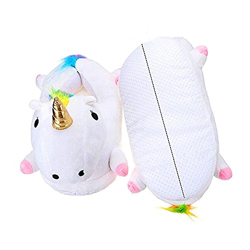LED Unicorn Slippers With Light For Girls / Ladies - Purple