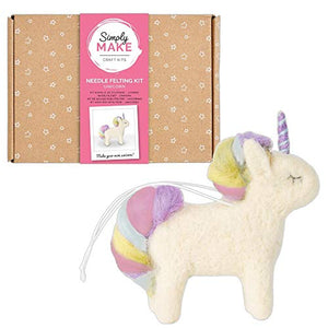 Needle Felting Kit in a Box | Unicorn Design | Crafty Capers 