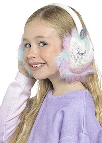 Girls Unicorn Ear Muffs 