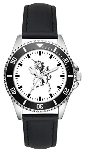 Unicorn Leather Watch | Black 