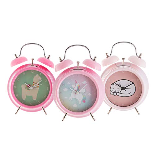 Pink Unicorn Alarm Clock Cute 
