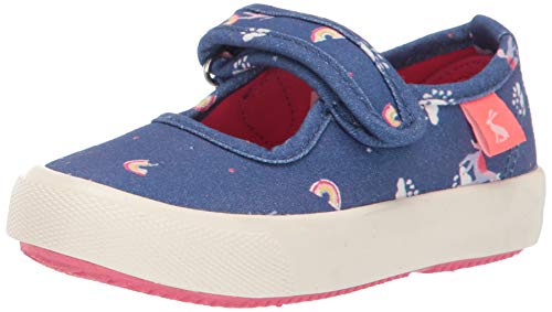 Joules unicorn closed toe sandals girls blue 