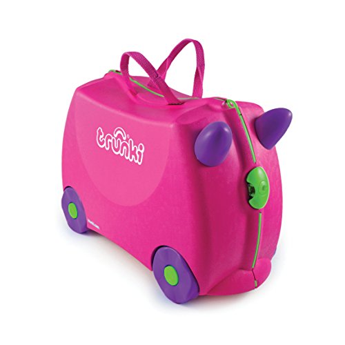 Ride On Trunkie Suitcase Pink 