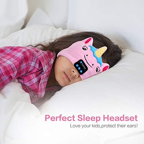 Kids Pink Wireless Headband 