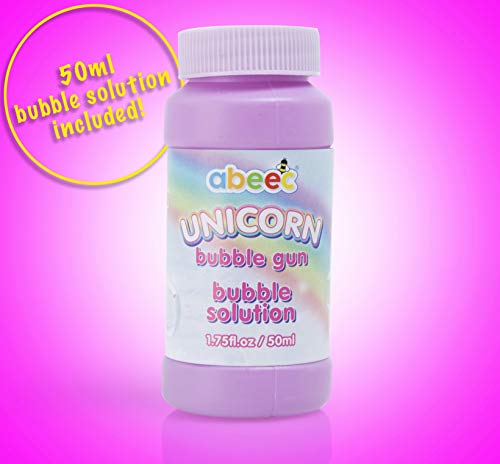 Unicorn Bubble Gun | Unicorn Gifts for Girls
