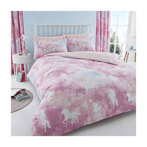 Printed Unicorn Bedding Set|  Duvet Cover With Pillowcase | King Size