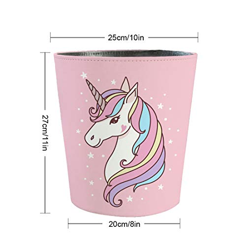 Cute Unicorn Waste Paper Bin 