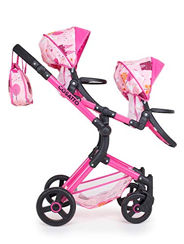 Unicorn Land Cosatto Double Buggy For Dolls 