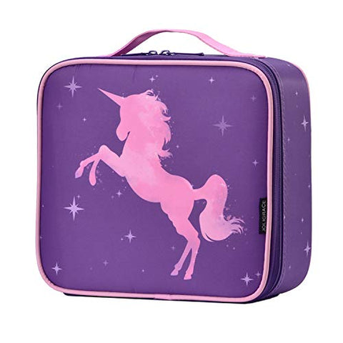 Purple Unicorn Makeup Bag | Cosmetic Case |  Beauty Box 