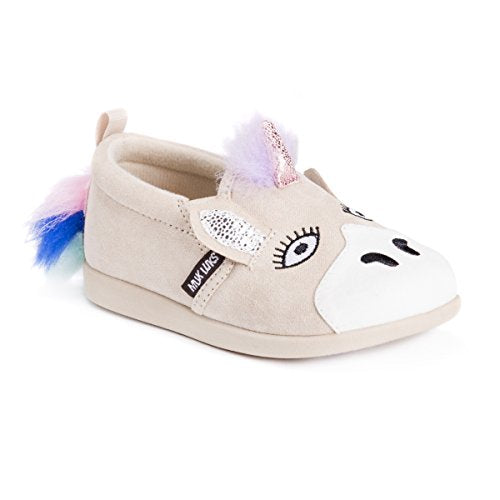 Toddler baby unicorn shoe beige pink blue