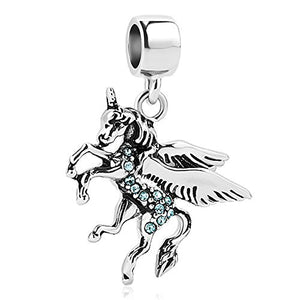 Unicorn Charm Beads For Charms Bracelet