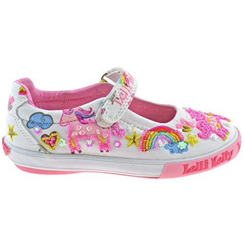 Unicorn multicoloured kids shoe
