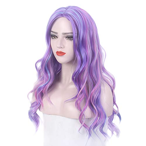 Fancy Dress Lilac Unicorn Wig 