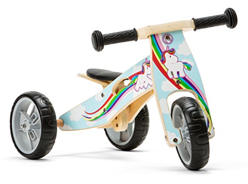 Blue Unicorn Balance Bike Trike