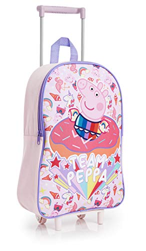 Peppa Pig Unicorn Suitcase for Girls Hand Luggage Carry On Suitcase