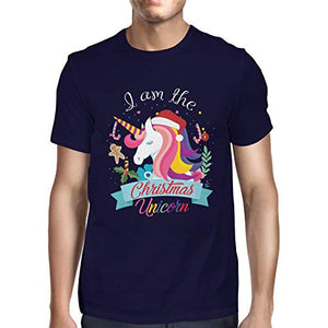 Men's Unicorn Christmas T-Shirt 