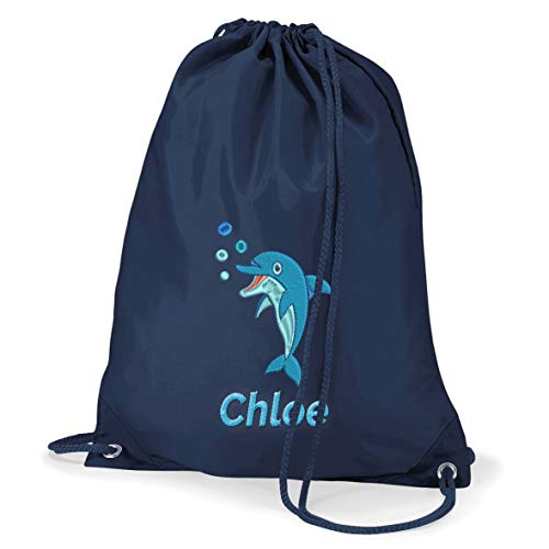 Personalised Children's Swim Bag - Embroidered Unicorn - Personalised with Kids Name