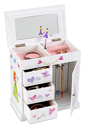 Jewellery unicorn fairy princess keepsake box 