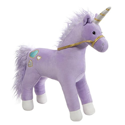 GUND 4059107 Bluebell Purple Unicorn Soft Toy