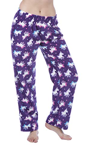 Women's Fleecy Unicorn Pyjama Trousers 