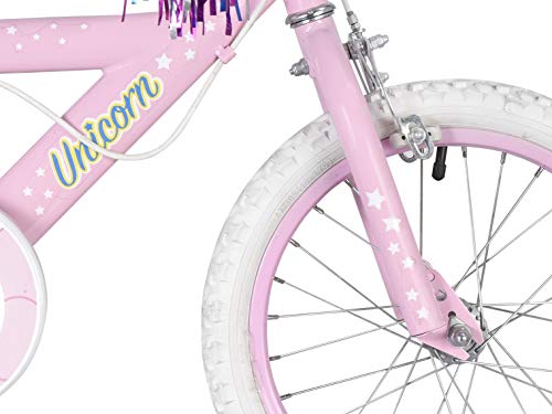 16" Wheel Unicorn Bike Lilac 
