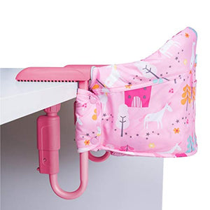 portable unicorn themed highchair