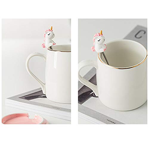 Novelty Unicorn Mug With Unicorn Spoon