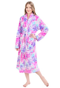 Unicorn Rainbow Soft Fleecy Dressing Gown | Robe | Women's 
