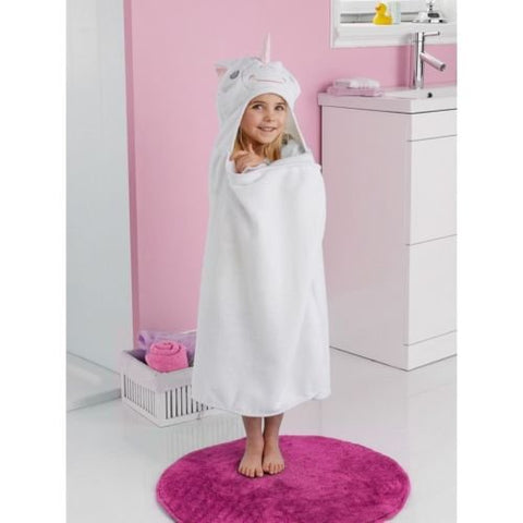 cute unicorn bath towel for girl