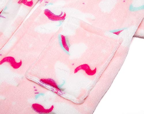 Soft, Fleecy Unicorn Dressing Gown For Children 