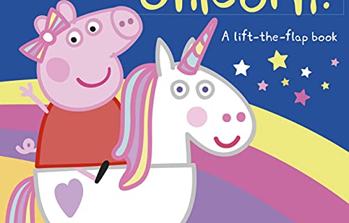 Peppa Pig Unicorn Book | Lift- The- Flap- Book 