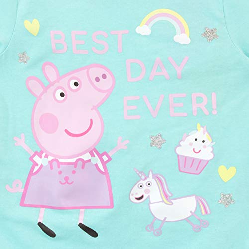 Unicorn Peppa Pig Pyjamas Snuggle Fit Multicoloured