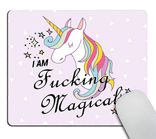 Funny Unicorn Mouse Mat Novelty Gift Idea