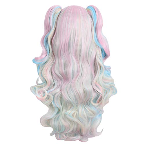 Long Curly Haired Unicorn Wig 