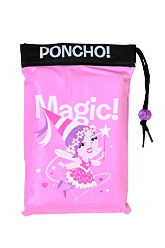 Unicorn Pink Rain Poncho | Waterproof | Girls