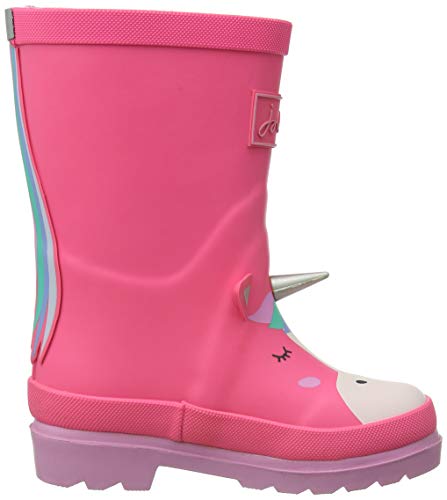 Baby Girls Wellie Boot | Pink Unicorn | Joules