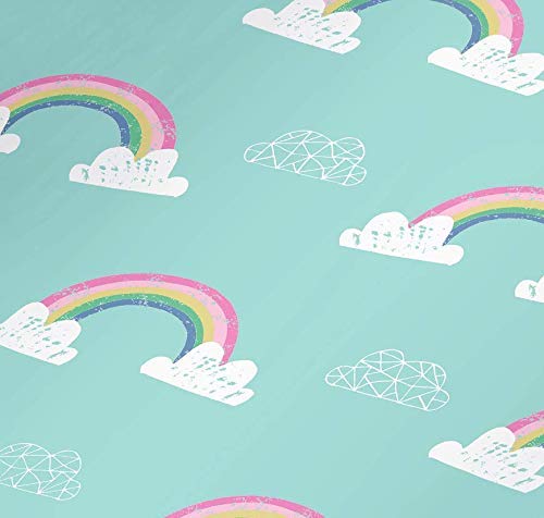 Rainbow Unicorn Duvet Cover  (Junior - 120 cm x 150 cm)