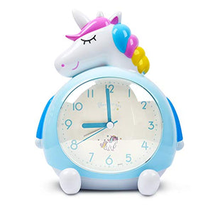 Unicorn Alarm Clock For Kids | Blue | Children's Bedroom 