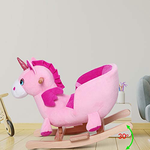 Unicorn | Pink Rocker Chair | Girls Toy 