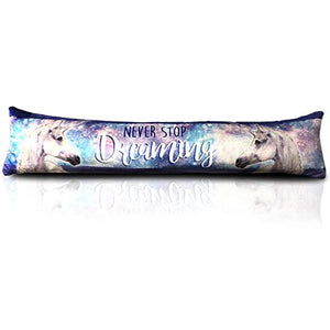 Fantasy Unicorn Printed Design Draught Draft Excluder | Home Accessory 