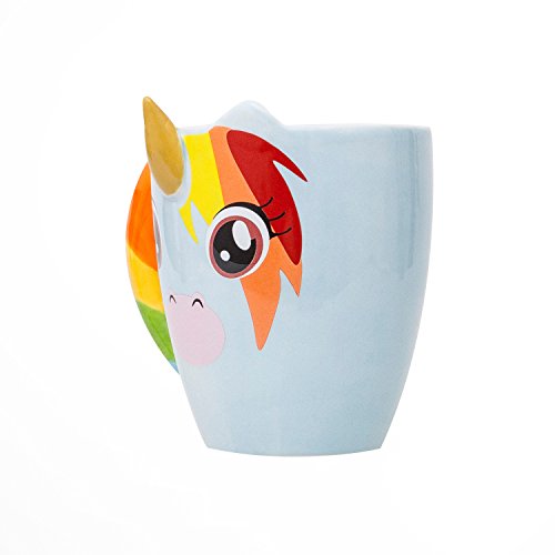 Unicorn mug vibrant colours