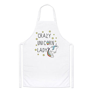 Unicorn Apron - Crazy Unicorn Lady