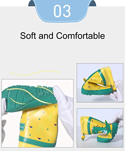 Children's Wellies | Cute 3D Unicorn Waterproof Wellington Boots | Coral