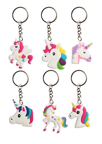 Unicorn Key Ring Party Bag Fillers 