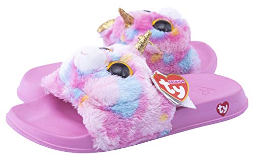 Ty Fantasia Unicorn Sliders | Pink