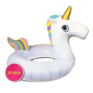 unicorn inflatible swim ring