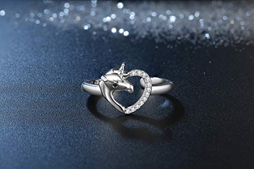 Unicorn 925 Sterling Silver Ring 