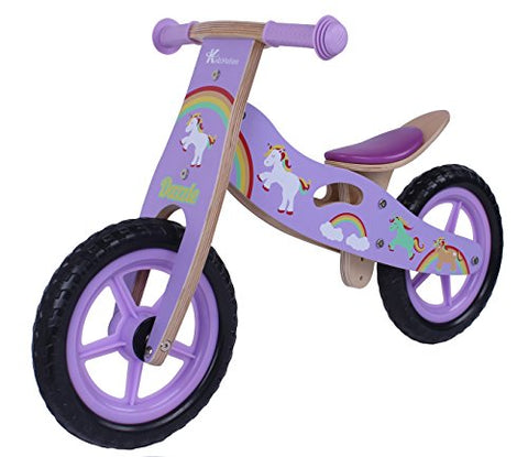 Lilac Unicorn Kids Balance Bike | Kidzmotion | 2-5 Year Olds