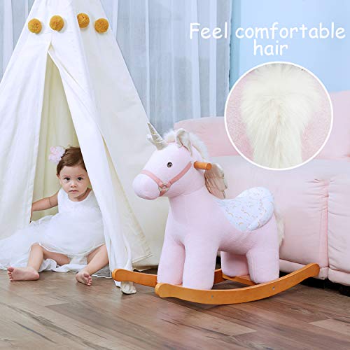 Girls Unicorn Rocking Horse | Pink | Unicorn Gift 